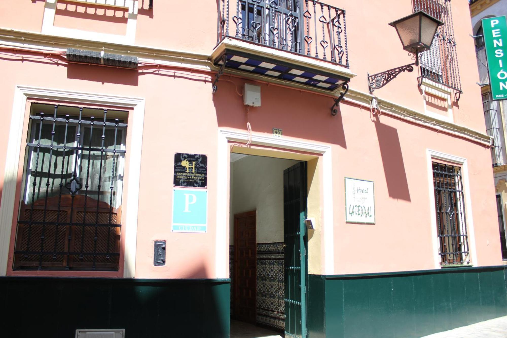 Pension Catedral Sevilla Exteriör bild