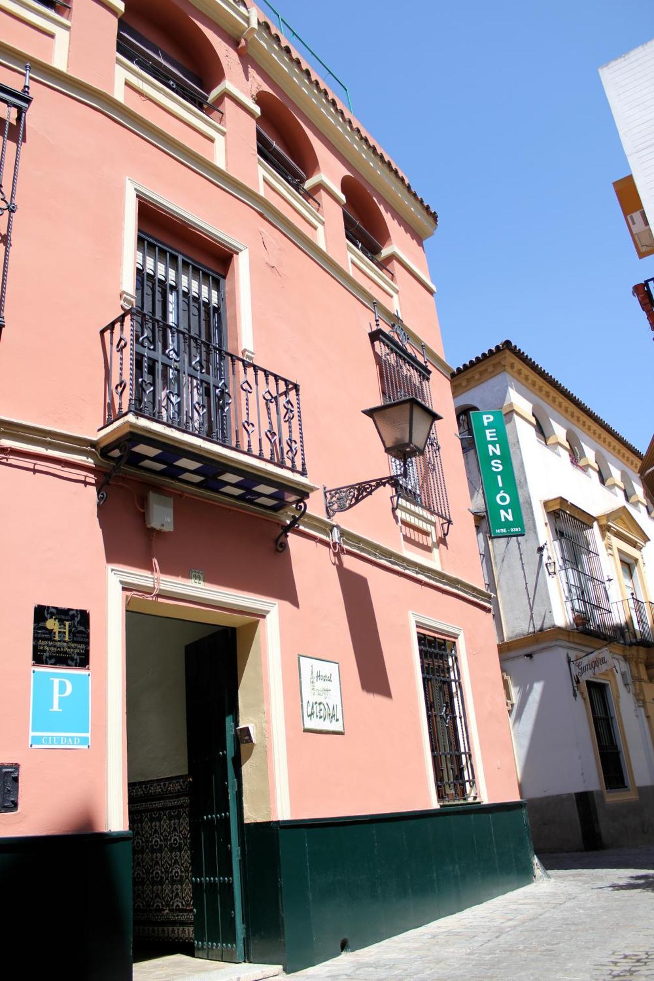 Pension Catedral Sevilla Exteriör bild